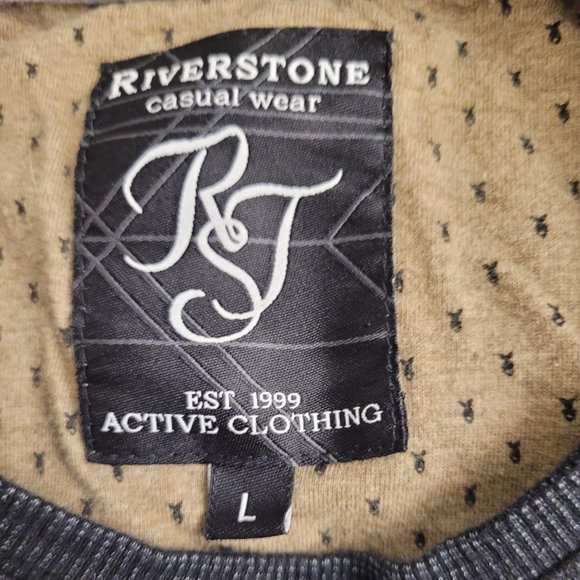 Riverstone casual wear sweatshirt.  Size L. - Picture 2 of 4